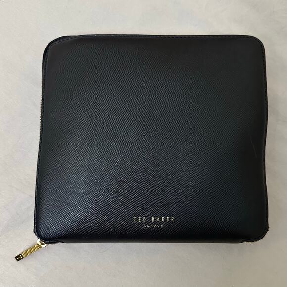 Ted Baker Kaycie Citrus‎ Bloom Fold Nylon Tote Portable Floral Lemons - Picture 4 of 11